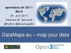 DataMaps.eu - map your data: Tool zur einfachen Visualisierung ortsbezogener Daten, Clemens Maria Schuster, Social Media Communications bei World Vision Schweiz